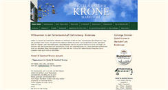 Desktop Screenshot of krone-markdorf.de